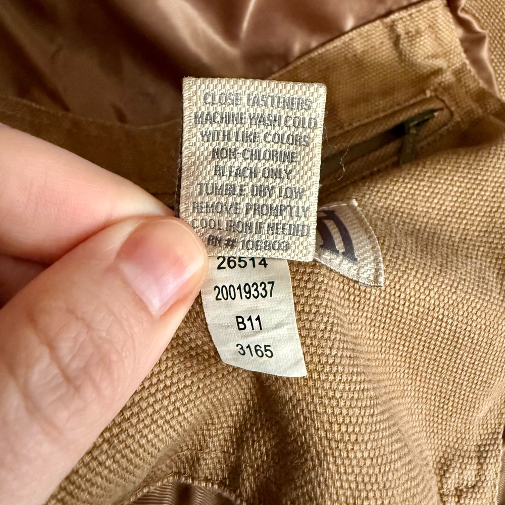 Duluth Trading Co. Men’s Fire Hose Presentation Jacket Coat Blazer Workwear - Picture 7 of 7